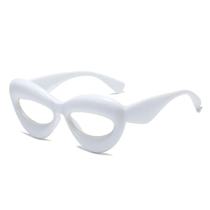 R55579 Vintage Punk Lip Glasses – Bold Y2K Fashion for Modern Edge
